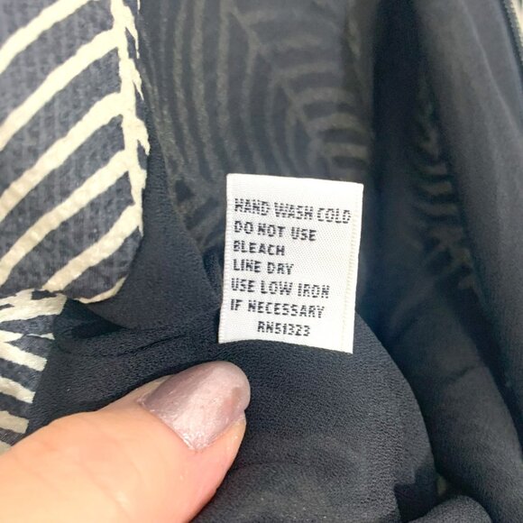 Vintage 90s Chaus Faux Wrap Silk Mini Skirt Plus SZ 16 - Picture 10 of 12